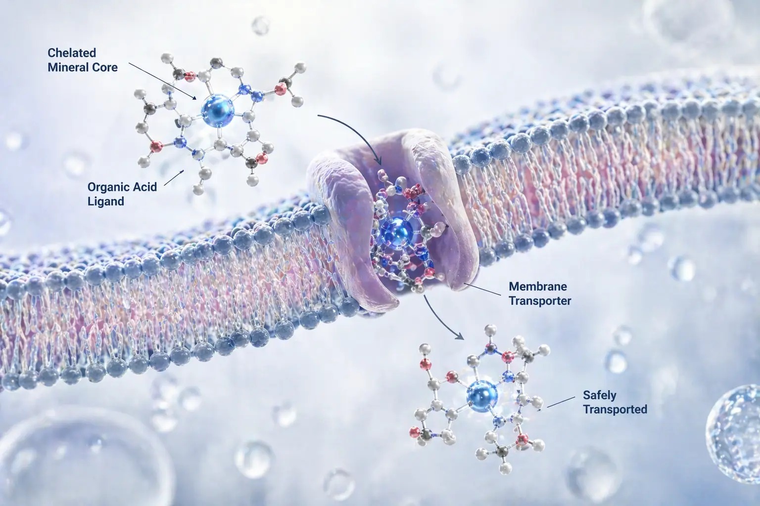Chelated Minerals Microscopic