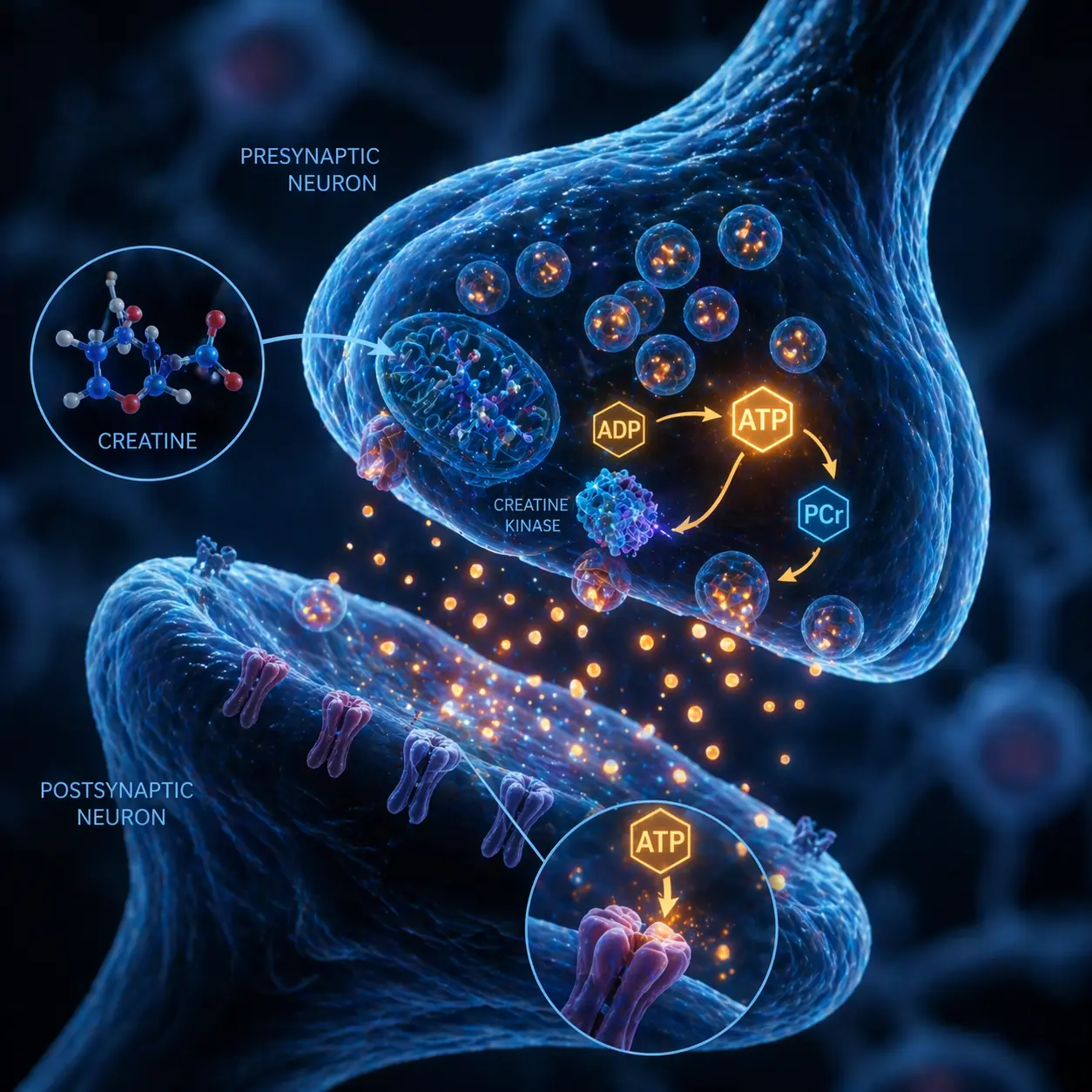 Microscopic ATP Synthesis