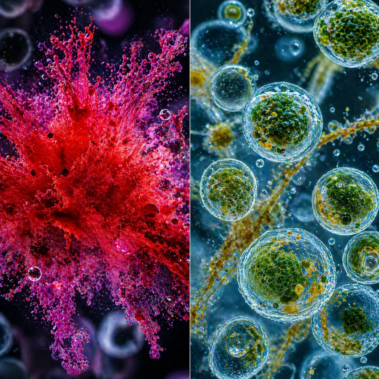 Synthetic Dyes Under Microscope