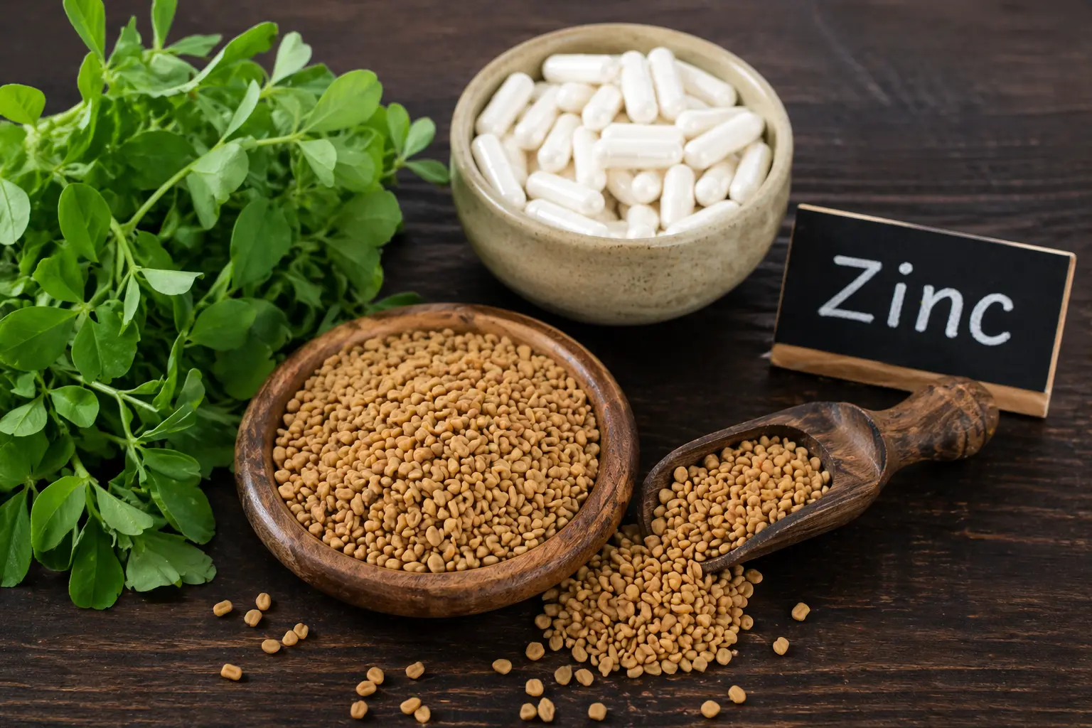 Natural Testosterone Optimization: The Synergistic Role of Fenugreek and Zinc